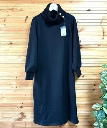 새상품 속기모 A라인 원피스 블랙 M