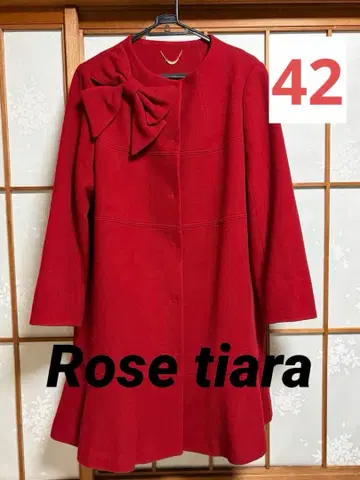 리본 코트 로즈 티아라