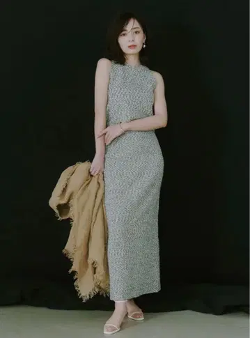 아뉴앙스 네프 니트 셋업 MIX S 사이즈