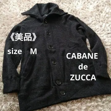 [ 새상품급 ] CABANE de ZUCCA M 사이즈 가디건 울 일본제