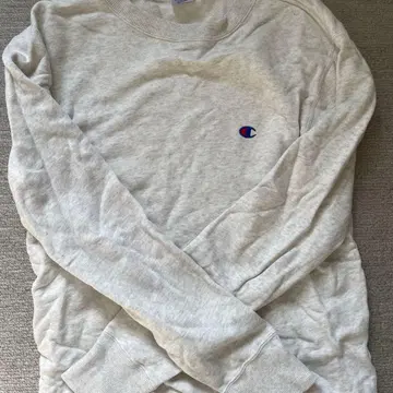 Champion 그레이 크루넥 트레이닝복 L