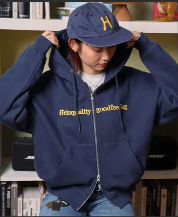 Ffein 풀 집업 후드티 M 사이즈