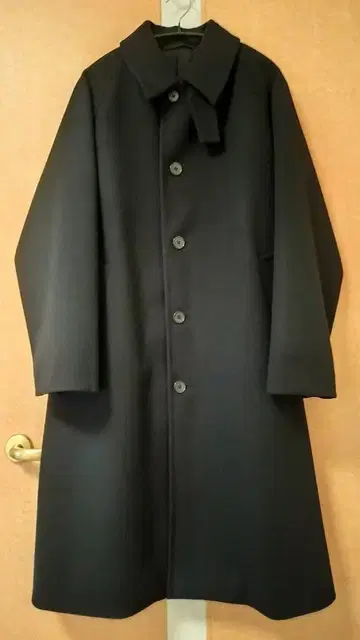 GU 코지 멜톤 발마칸 코트 블랙 S 사이즈