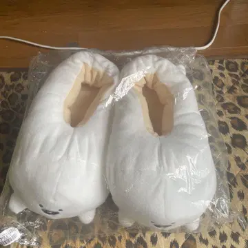 귀여운 캐릭터 슬리퍼 화이트