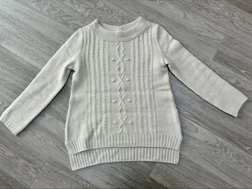 ALMA EN ROSE 케이블 니트 스웨터 38