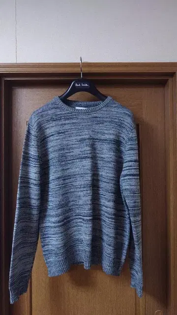 SATURDAYS SURF NYC 사타데이스 스웨터 니트 멜란지 그레이