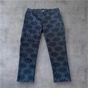 [새상품급] 칼카니 골프 36 껌 스트레치 롱 팬츠 올 패턴 발수