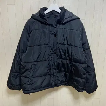 2WAY 다운 자켓 블랙