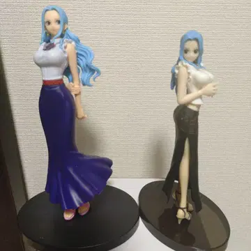 원피스 네펠타리 비비 피규어 2체