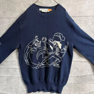 CASTELBAJAC 까스텔바작 Disney 피터팬 자수 니트