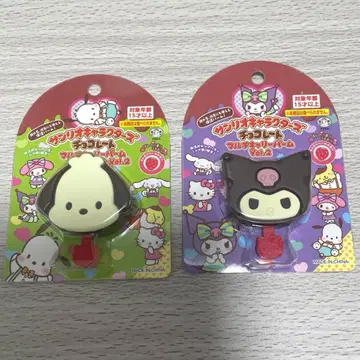 미사용 새상품 산리오 초콜릿 멀티 칼리 밤 2종 세트