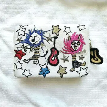 tsumorichisato * 이단 접이식 지갑 별자리 자수