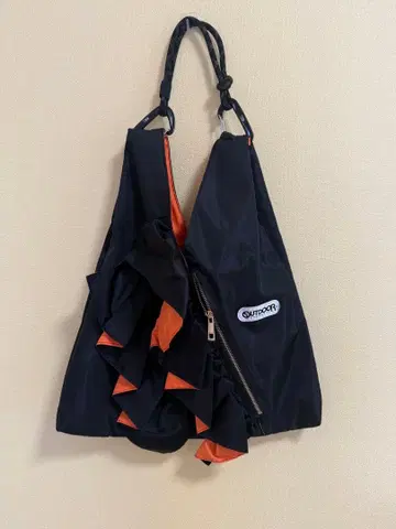 RISLEY x OUTDOOR 프릴 디자인 토트백