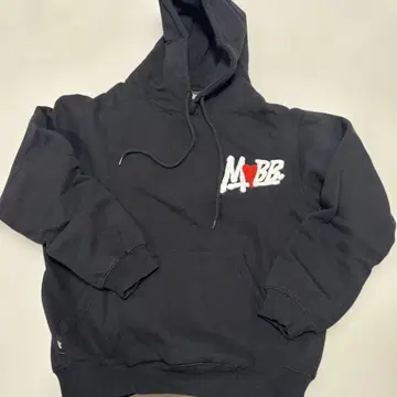 MOBB 블랙 후드티 S 사이즈