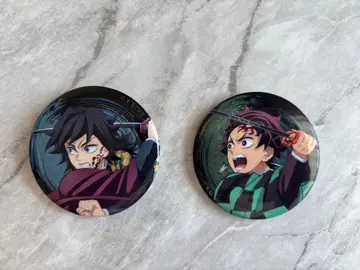 귀멸의 칼날 캔뱃지 세트 탄지로 기유