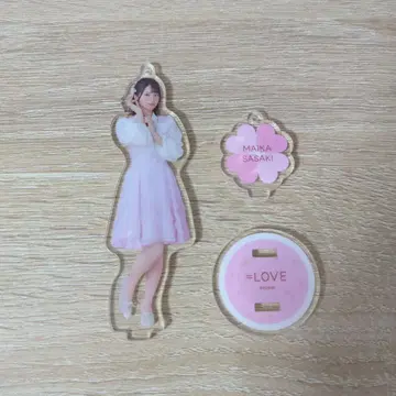 이코라브 사사키 마이카 아크릴 스탠드 벚꽃이 피는 소리가 났다