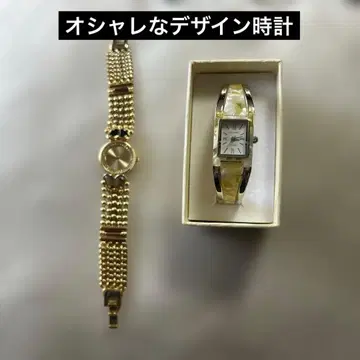 세련된 시계 2점 세트