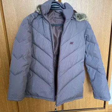 뉴발란스 후드 부착 다운 자켓 M