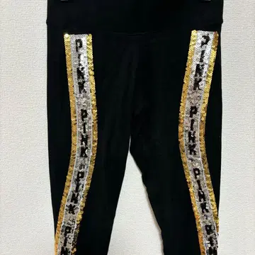 빅토리아시크릿/PINK 스팽글 장식 레깅스