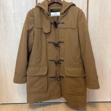 브라운 더플 코트