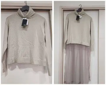 새상품, 새상품급 아가 2WEY 니트 (원피스)