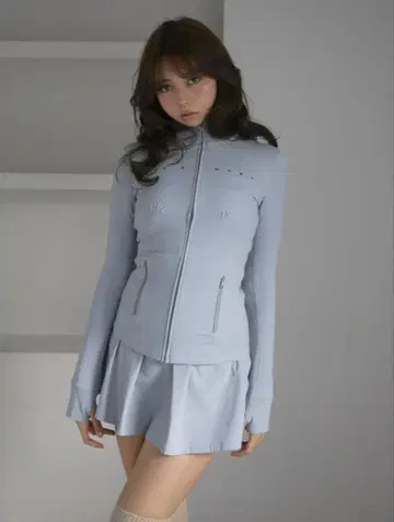 andmary Gigi jersey set up ice blue