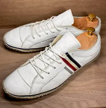 SPINGLE MOVE 스핑글 화이트 가죽 LL 27.5cm 하자품 특가