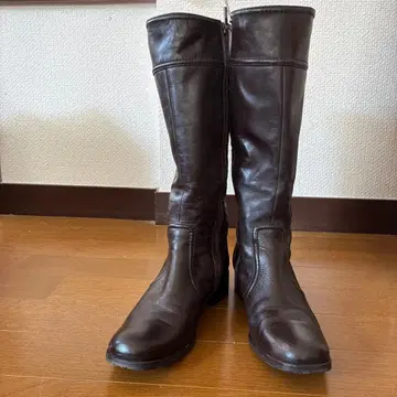 REGAL 여성용 롱 부츠 22.5cm 다크 브라운