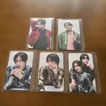 ROIROM 랜덤 포토 카드 5장 세트