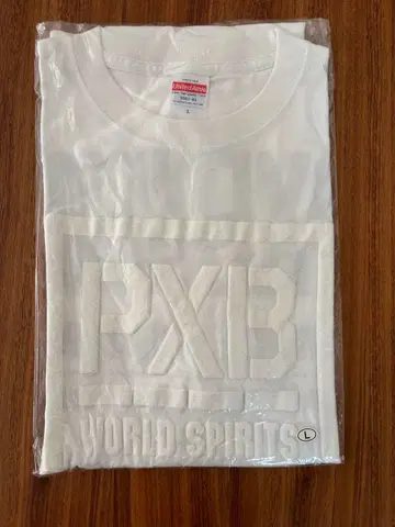 PXB 월드 스피릿츠 화이트 티셔츠 L 사이즈