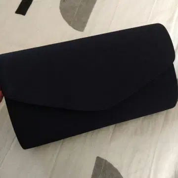 BEAUTY & YOUTH 네이비 클러치백