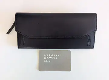 마가렛호웰 MARGARET HOWELL 가죽 장지갑 네이비