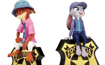 모니터 탑 피규어 주디 홉스 닉 와일드 2종 세트