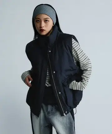 JEANASIS [ Les Fleurs ] 패딩 BIG 베스트