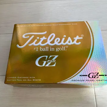 [ 새상품 ] Titleist GZ 프리미엄 골프공 12개