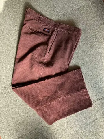 80s Dickies 코듀로이 팬츠 빈티지 탈론 지퍼 USA제