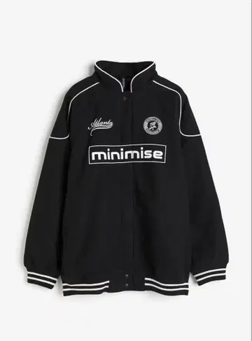 H&M 모티브 디자인 패디드 자켓