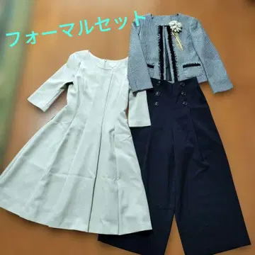 엘레강트한 3종 세트 (원피스, 자켓, 팬츠)