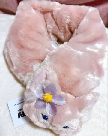 리나벨 머플러 더피 앤 프렌즈 디즈니 핑크