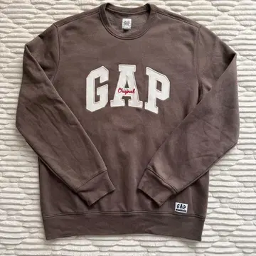 [새상품급] GAP BIG 로고 속기모 맨투맨 트레이닝복 남성용 M