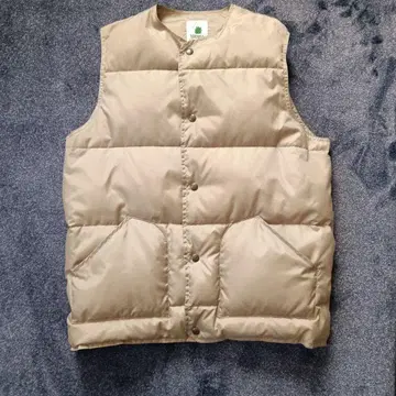 SIERRA DESIGNS 베이지 다운 베스트 L