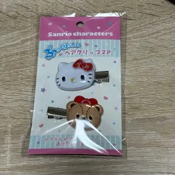 HELLO KITTY 헤어 클립 2세트