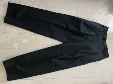 DRIES VAN NOTEN 블랙 슬랙스