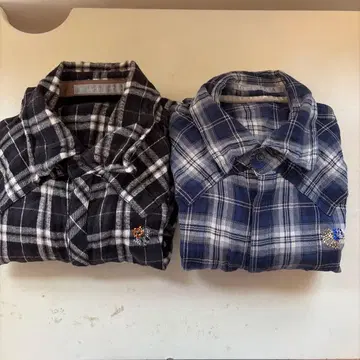 프란시스토모크스 체크 셔츠 사이즈 2 M