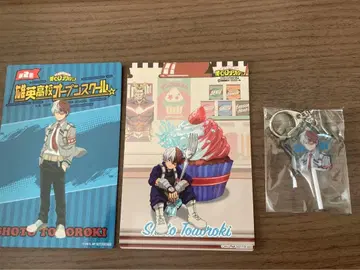 토도로키 쇼토 히로아카 오픈스쿨 캔디풍 키링 + 구매 혜택 카드 2장