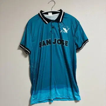 SAN JOSE 터콰이즈 피케 셔츠 [ M ]