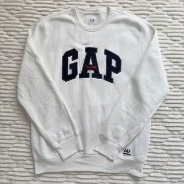 [ 새상품 ] GAP BIG 로고 속기모 맨투맨 트레이닝복 남성용 M