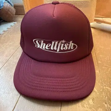 Shellfish 로고 자수 스냅백 캡