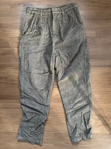 HARE 와이드 팬츠 M 그레이/베이지 계열