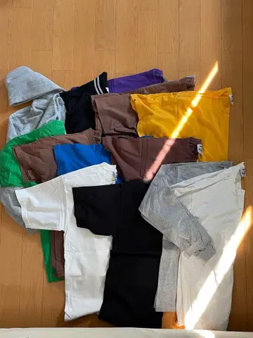 PRO Club 티셔츠 후드티 바시티 자켓 묶음 판매